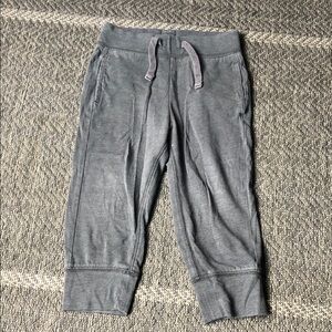 GAP Charcoal Gray Kids light Jogger Pants with Drawstring